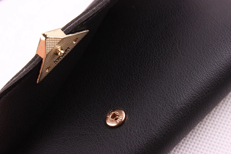 New ladies wallet Love Simple and stylish large capacity multi-card buckle wallet
