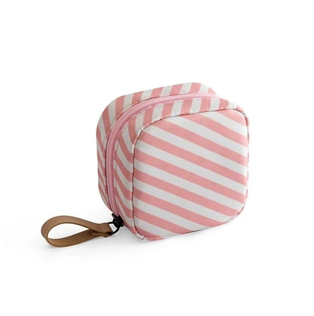 Portable mini cosmetic bag