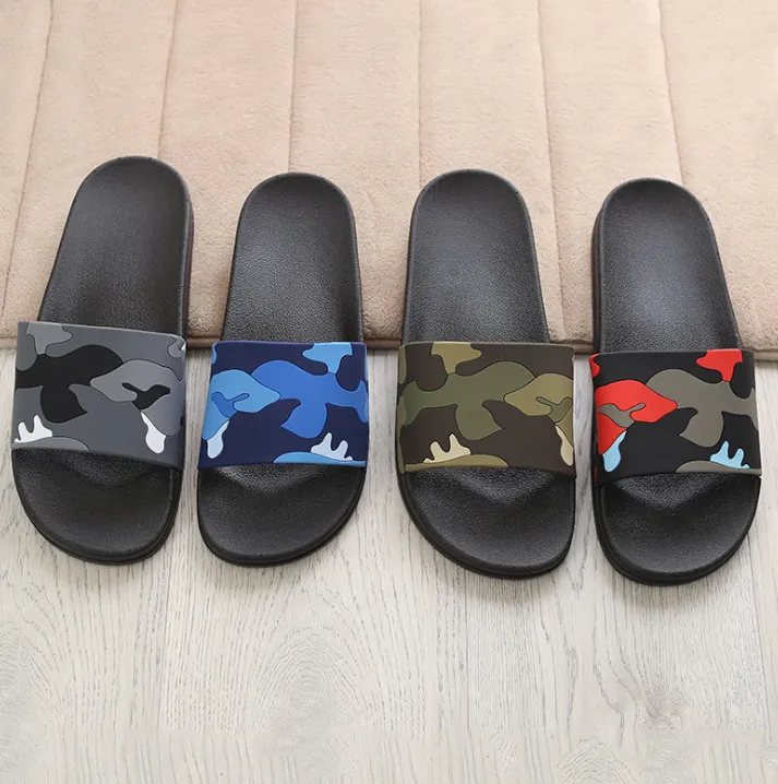 Indoor Slippers Extra Large Men's Home Bathroom Slippers Sandals and Slips Extra Large Bathing Shoes Summer