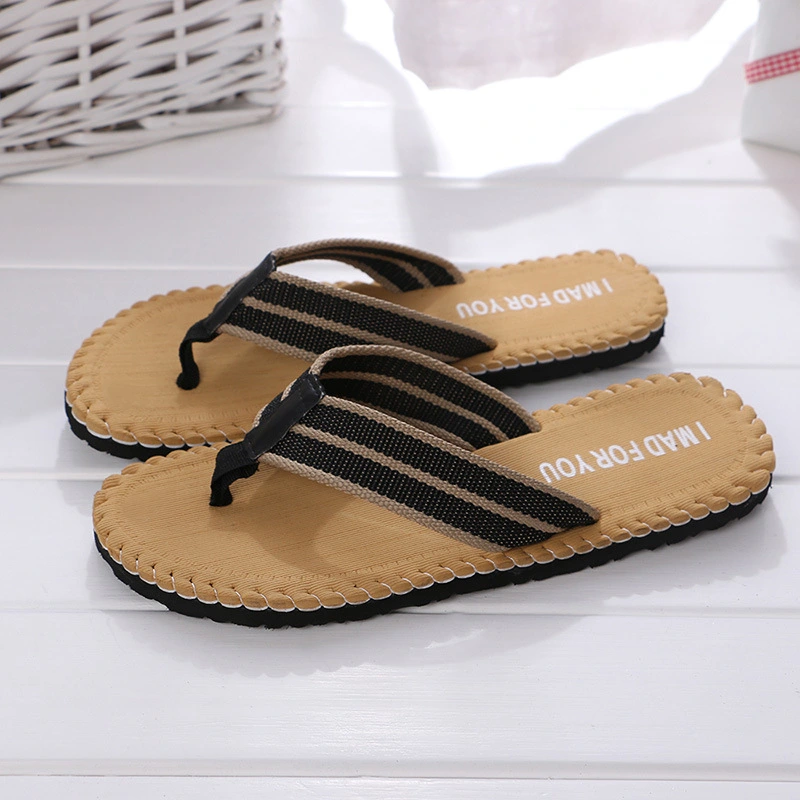 New Summer Men's Flip Flops Fashion Non-Slip Breathable Slippers Sandals And Slippers Factory Direct Sales