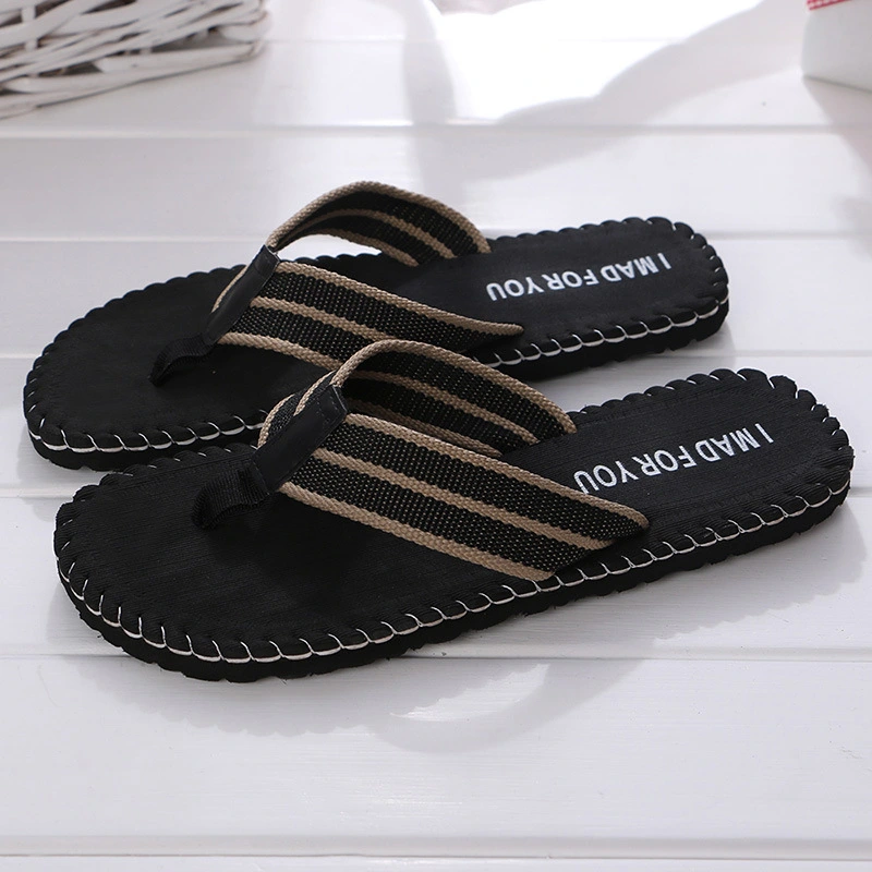 New Summer Men's Flip Flops Fashion Non-Slip Breathable Slippers Sandals And Slippers Factory Direct Sales