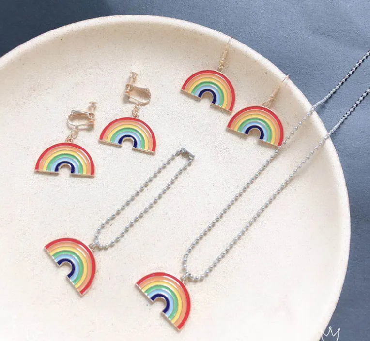 Rainbow necklace