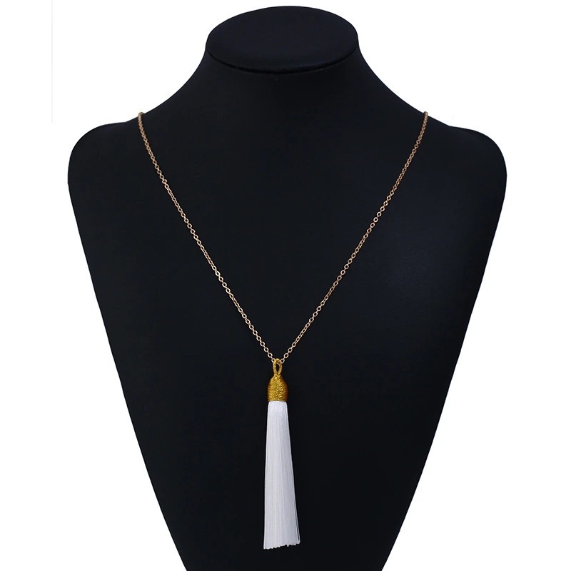 Popular Fashion Long Wild Tassel Necklace