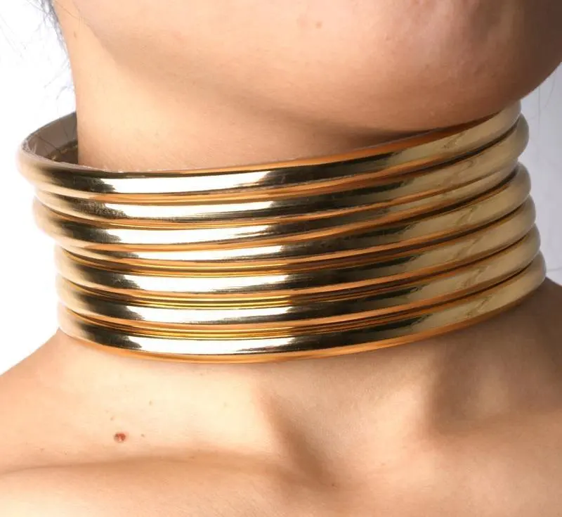 Adjustable Maxi Choker Necklace