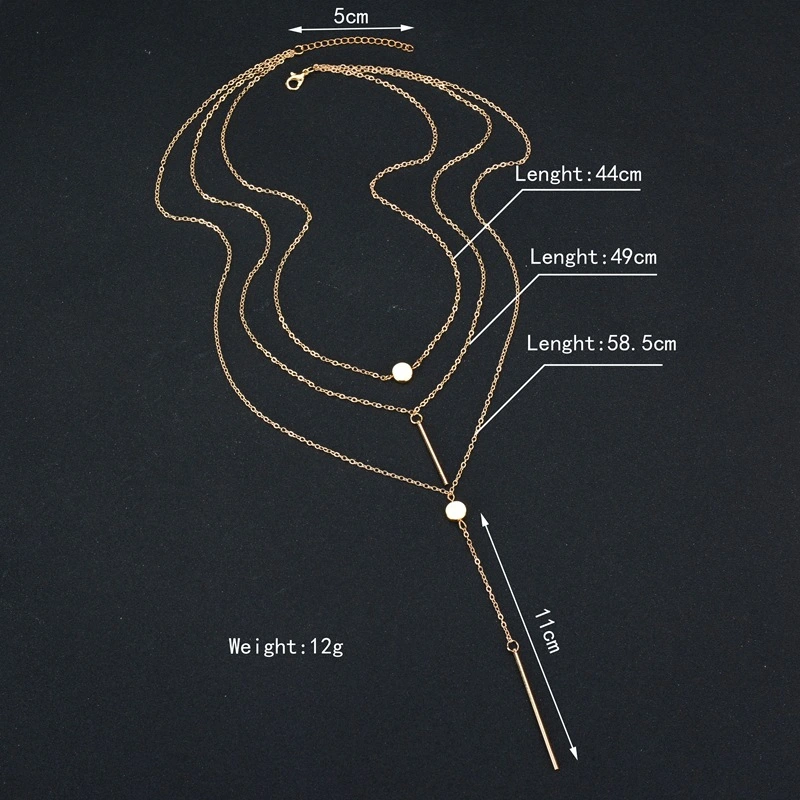 Dot Multilayer Necklace