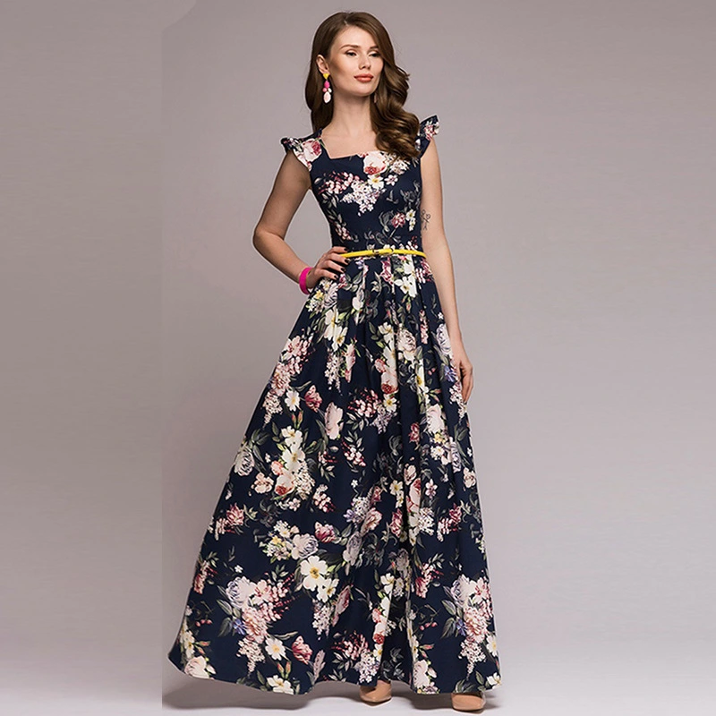 Vintage waist-hugging dresses