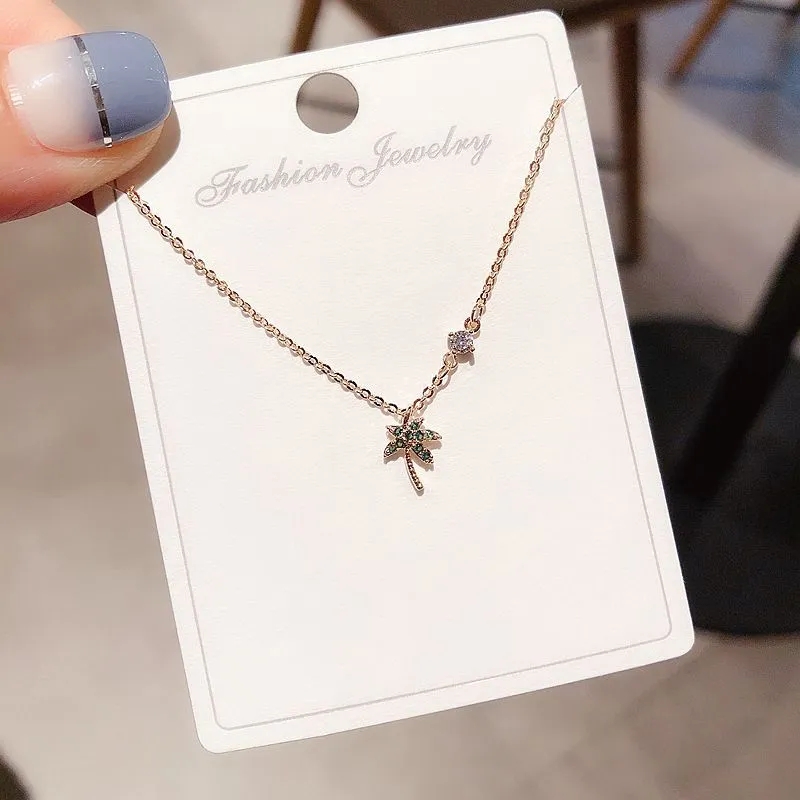 Small coconut clavicle chain