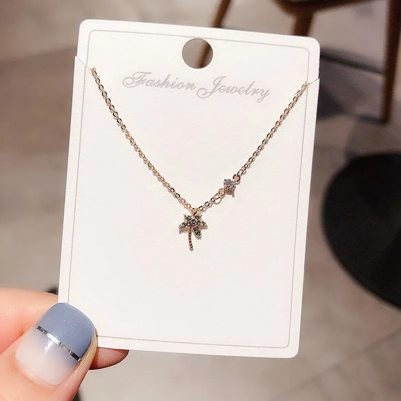Small coconut clavicle chain