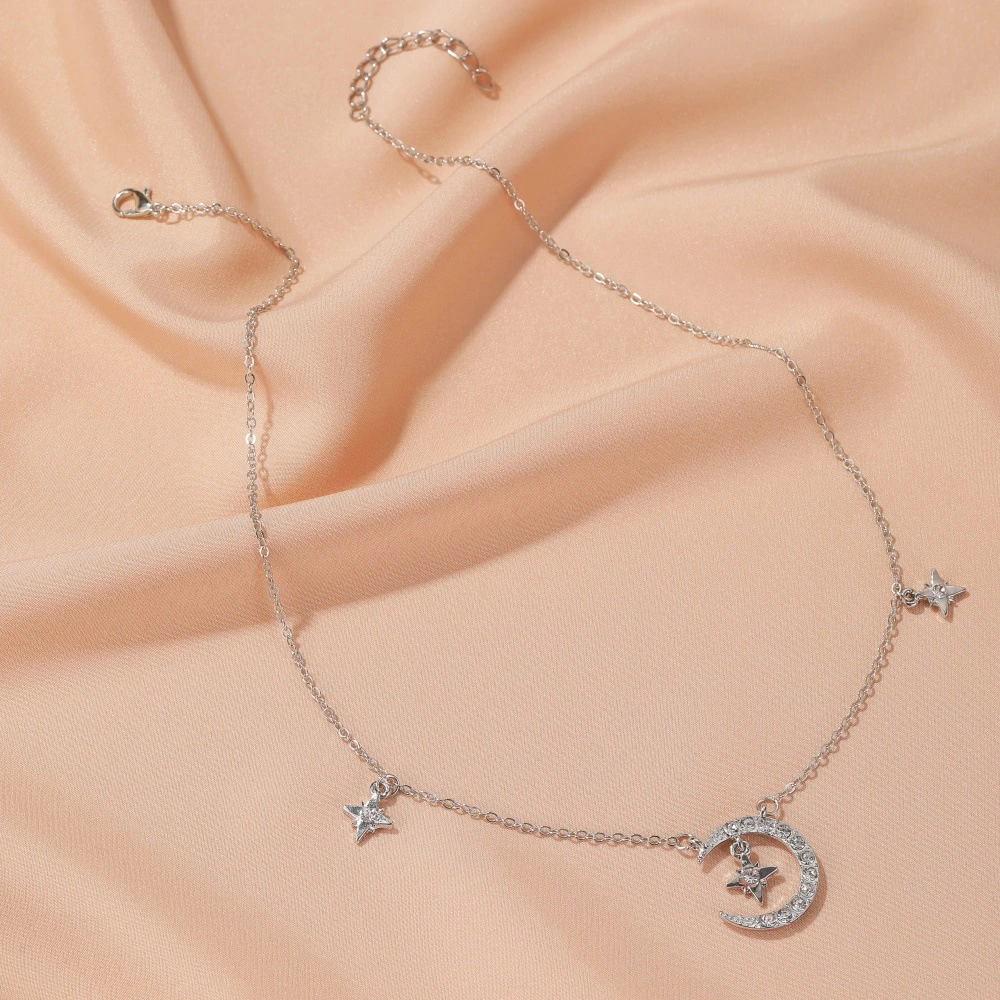 Chomel Star Moon Necklace