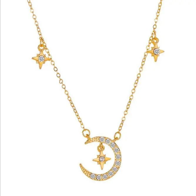Chomel Star Moon Necklace