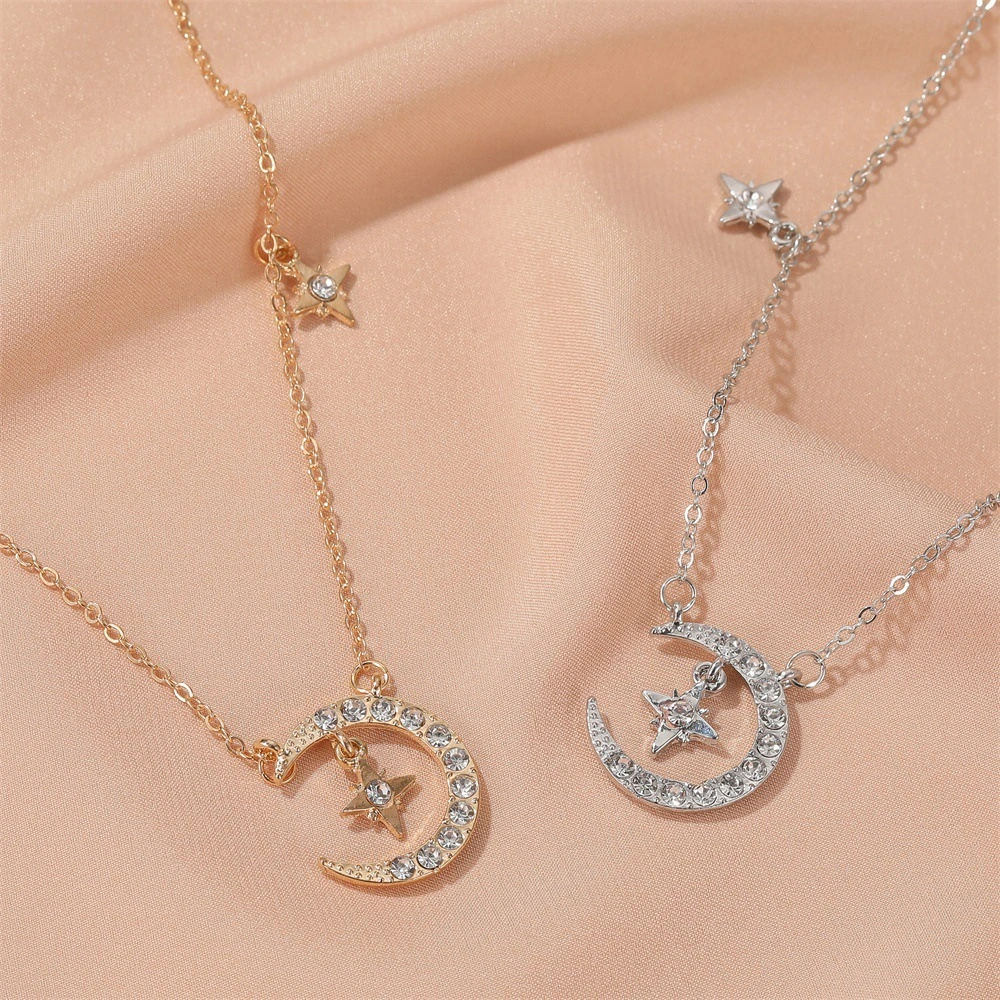Chomel Star Moon Necklace