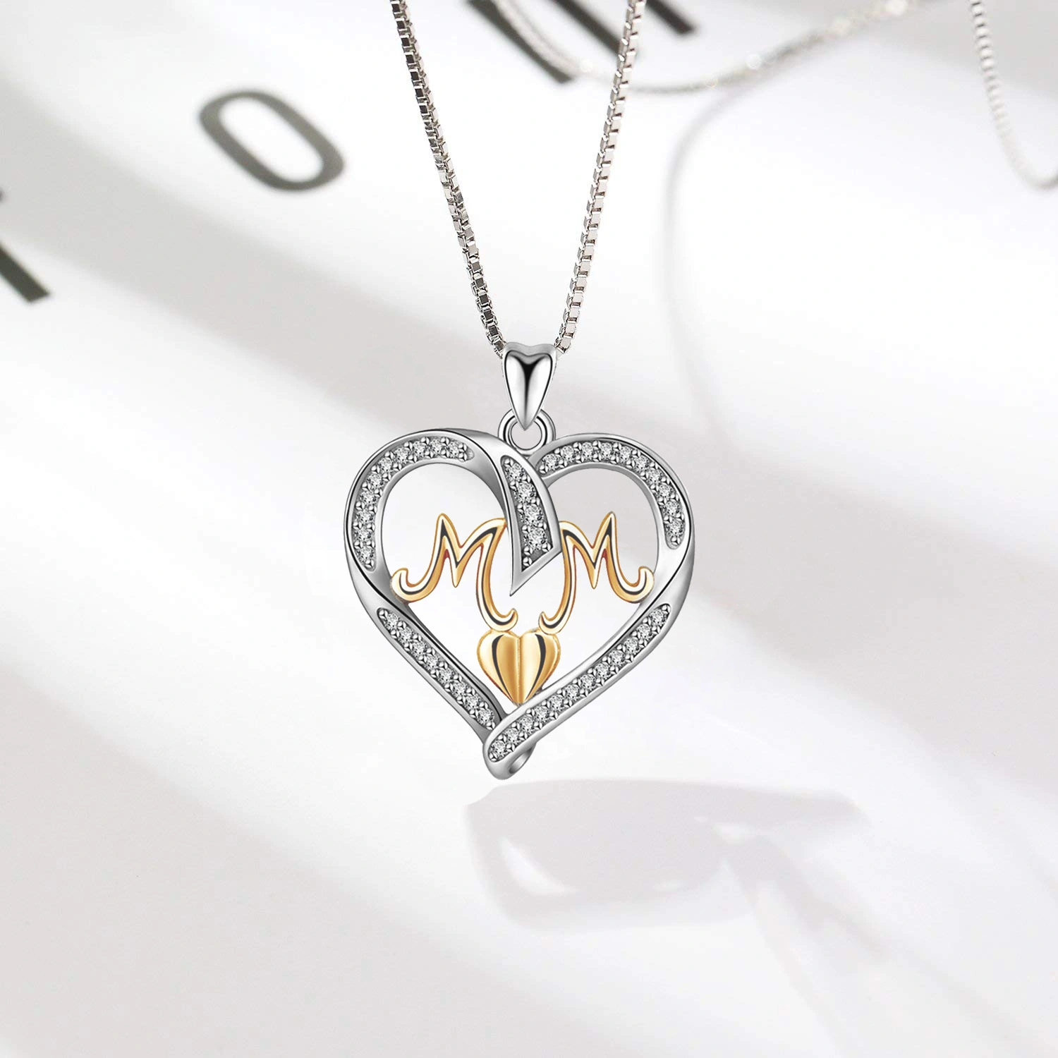 MOM and MOM love pendants