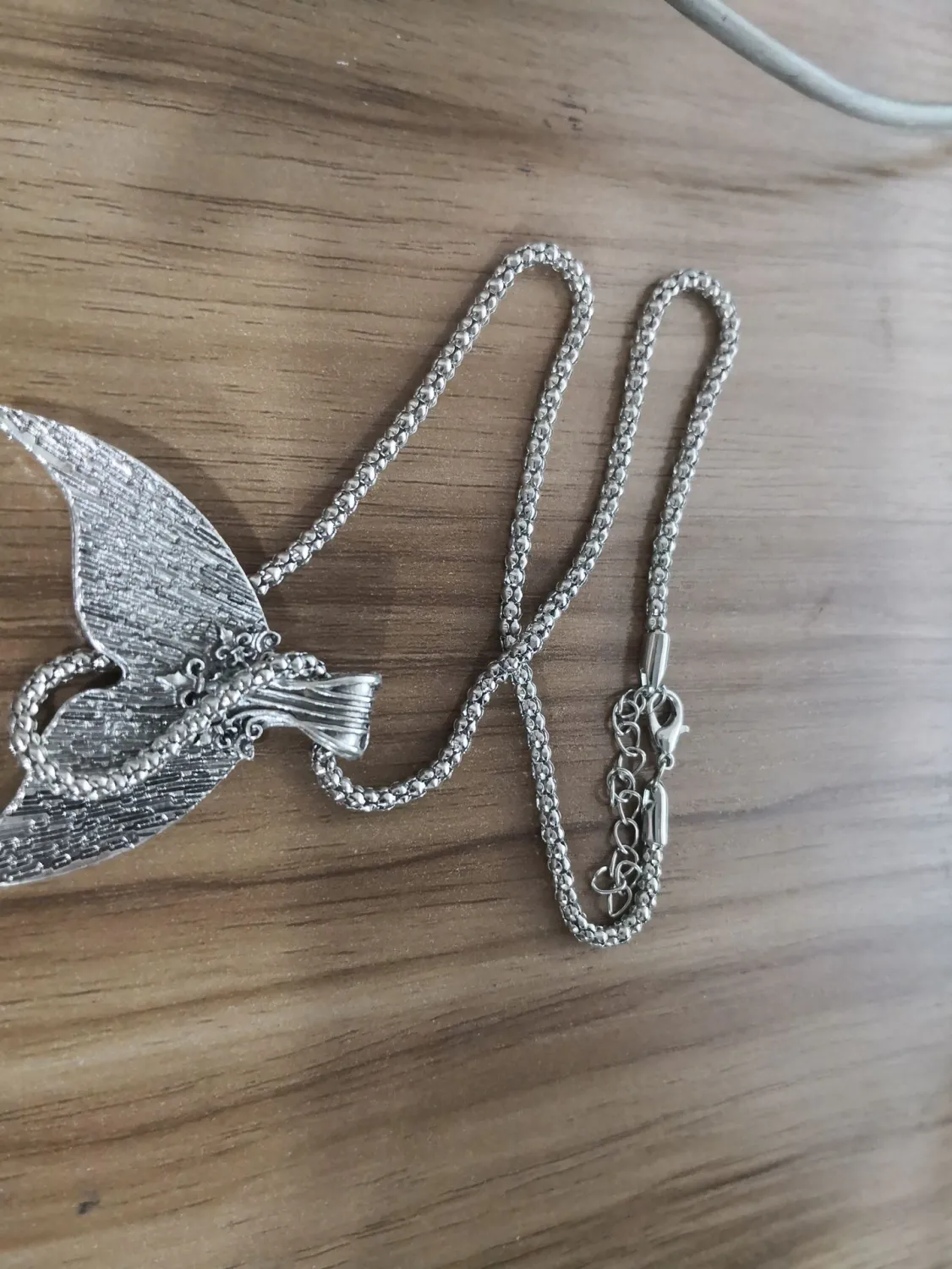 Boho mermaid tail necklace