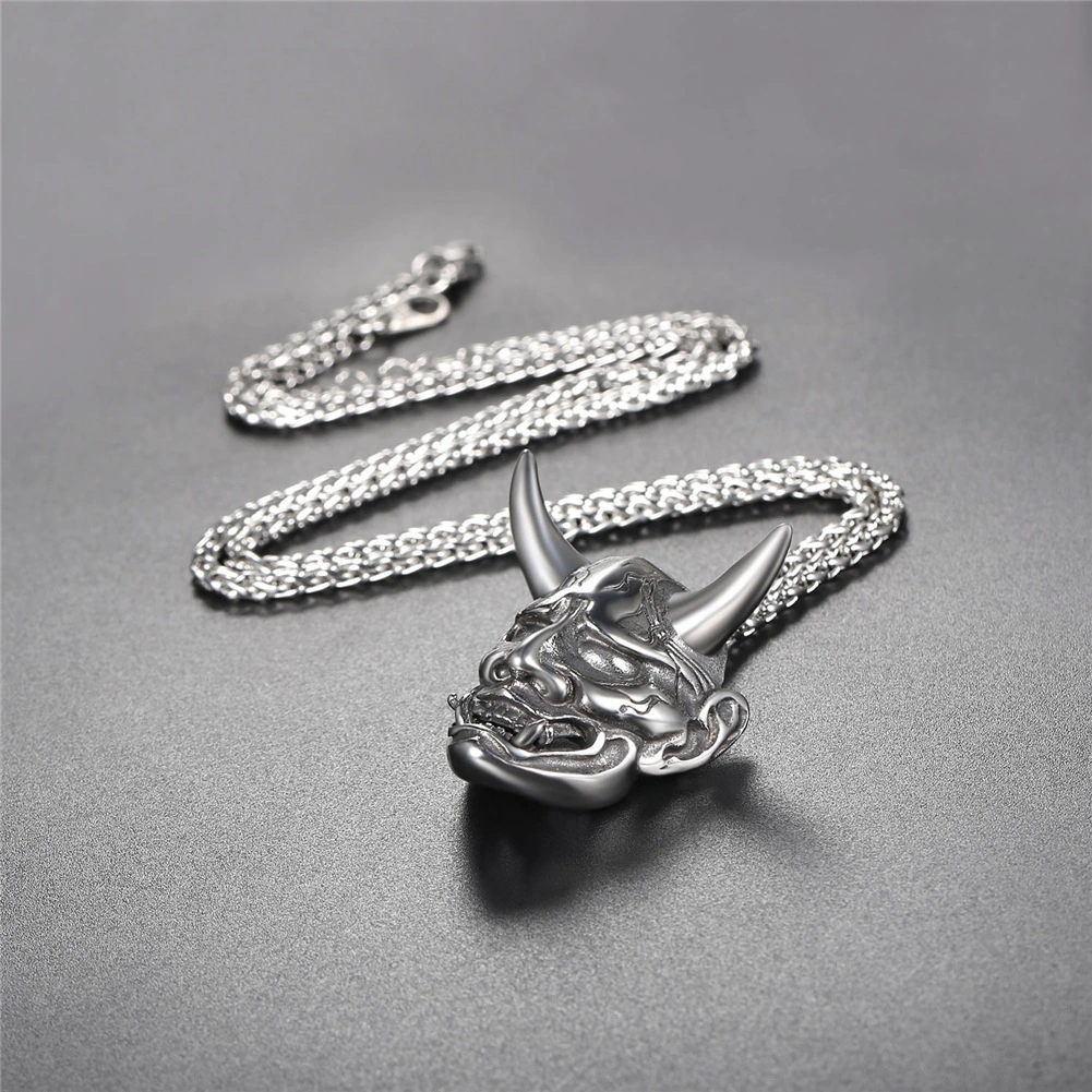 Vintage Titanium Demon Necklace