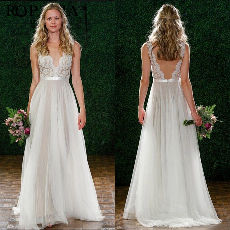 European and American lace elegant deep V long dance party bridesmaid sister evening dress skirt