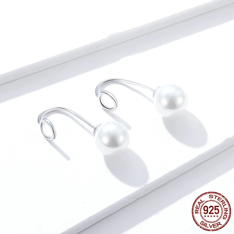 Sterling Silver Earrings Hypoallergenic Ear Line