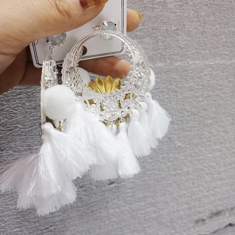 European And American Exaggerated Vacation Wind Flower Tassel