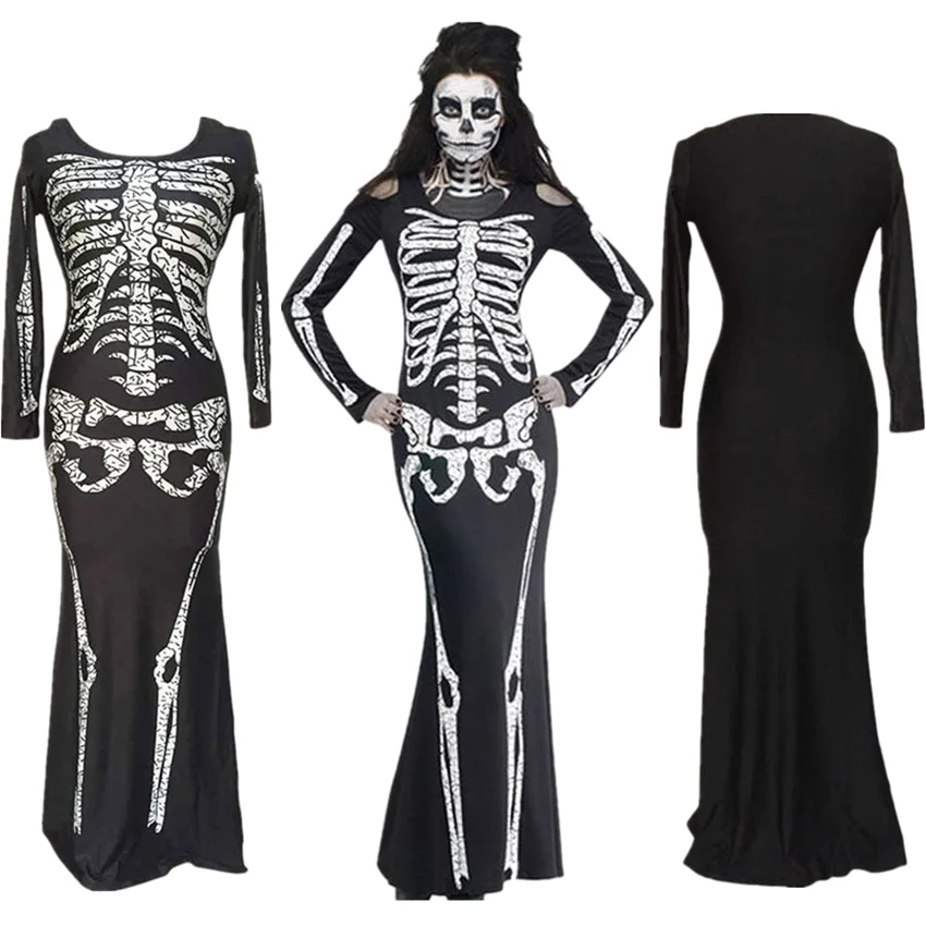 Skull skeleton dress