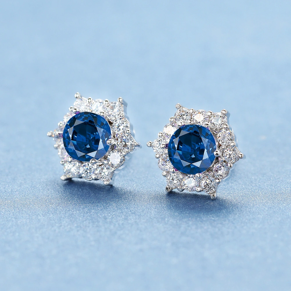 European And American Fashion Female Stud Earrings Cute Zircon