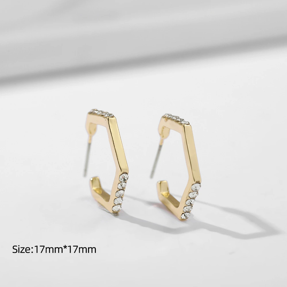 Simple Small Earrings Female Korean Temperament Earrings Personalized Ear Bones