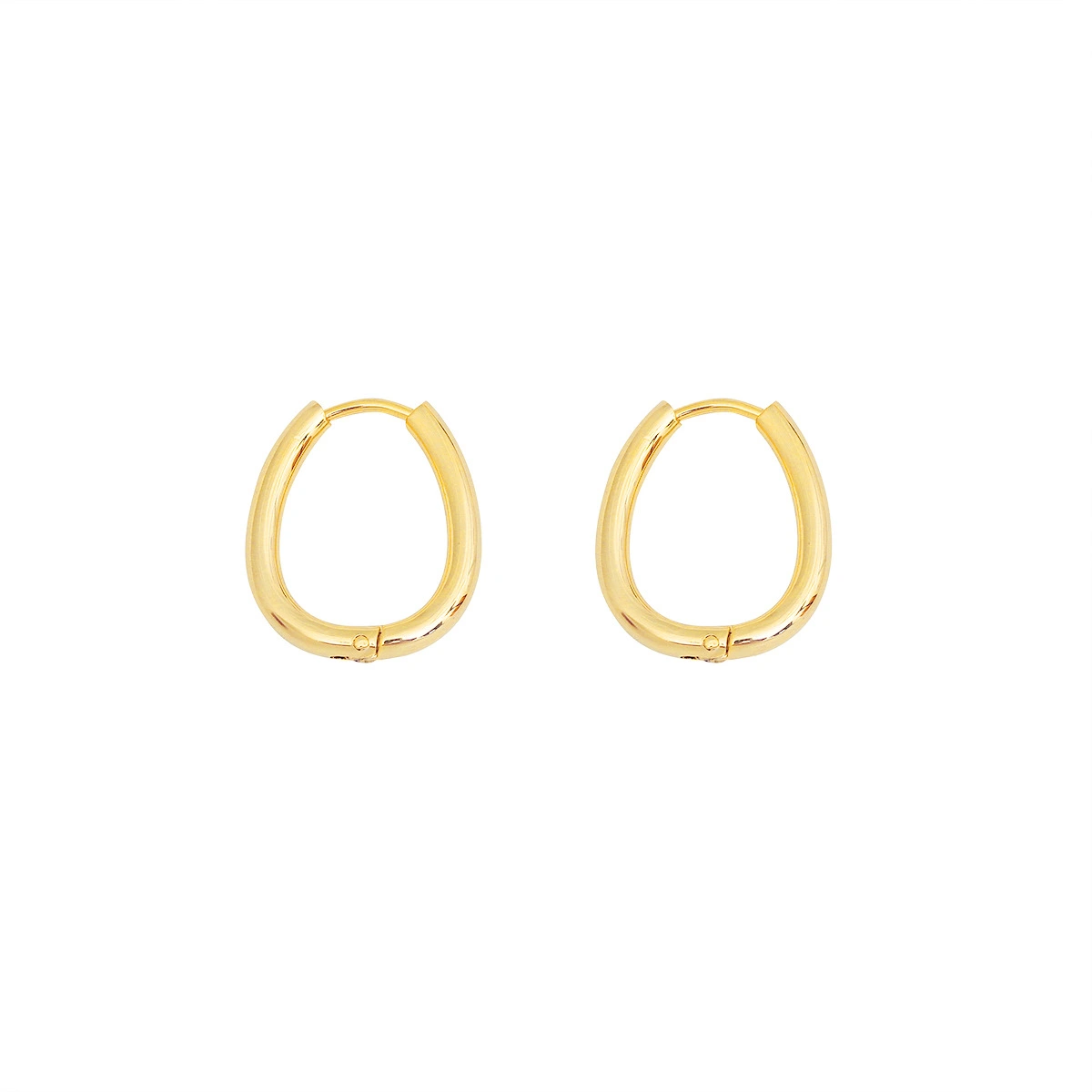 Oval earrings