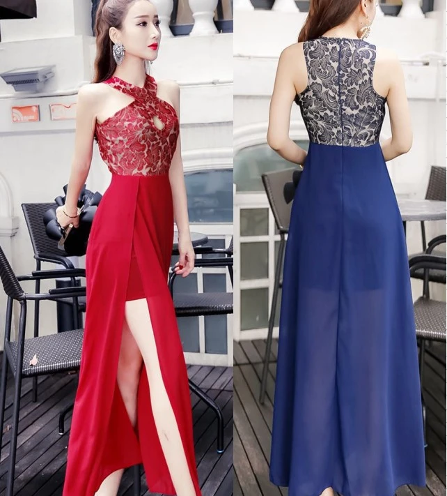 Sexy women's slim body bag hip ladies split skirt dress skirt dress