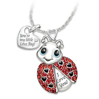 Two-tone owl bee necklace earring set