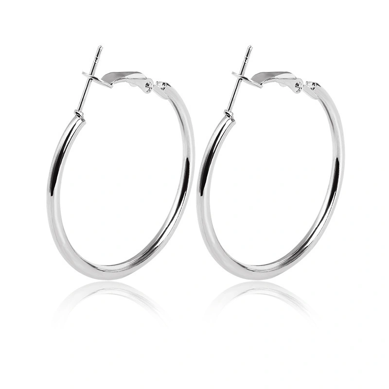 Temperament Big Circle Earrings Hot Sale New Simple Geometric