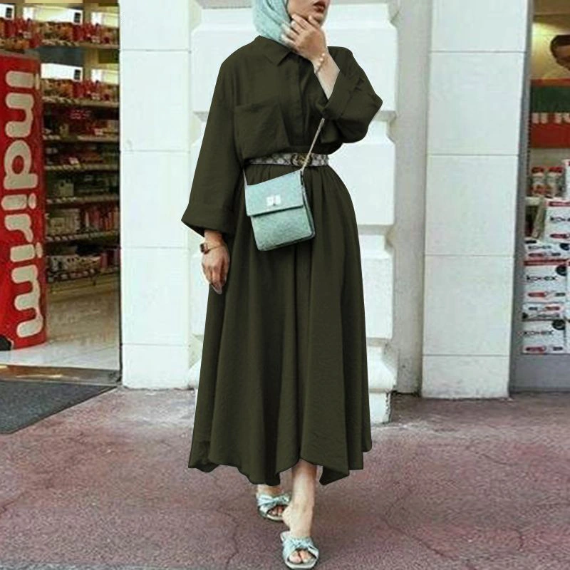 Temperamental waist dress