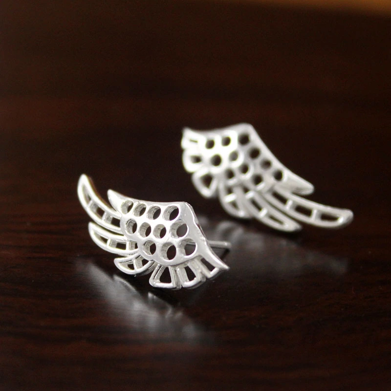 Angel wings earrings