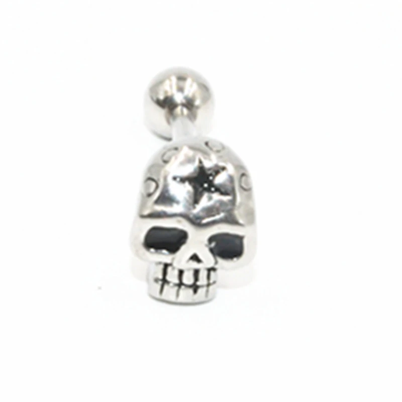 Tongue ring of European and American Skull