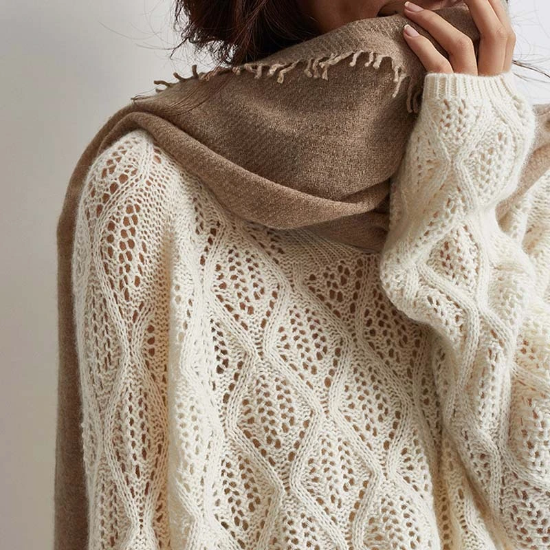 Spring And Autumn Loose Wool Sweater Women