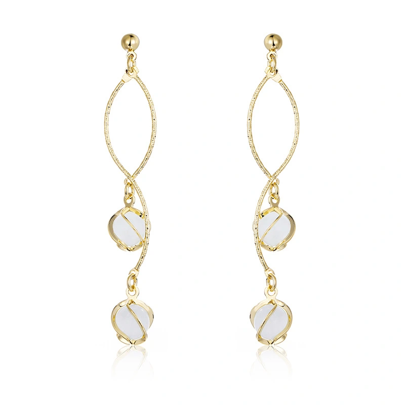 Opal high-end earrings