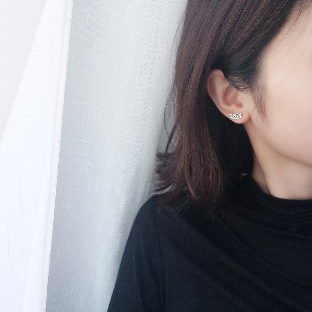 Vintage wings earrings