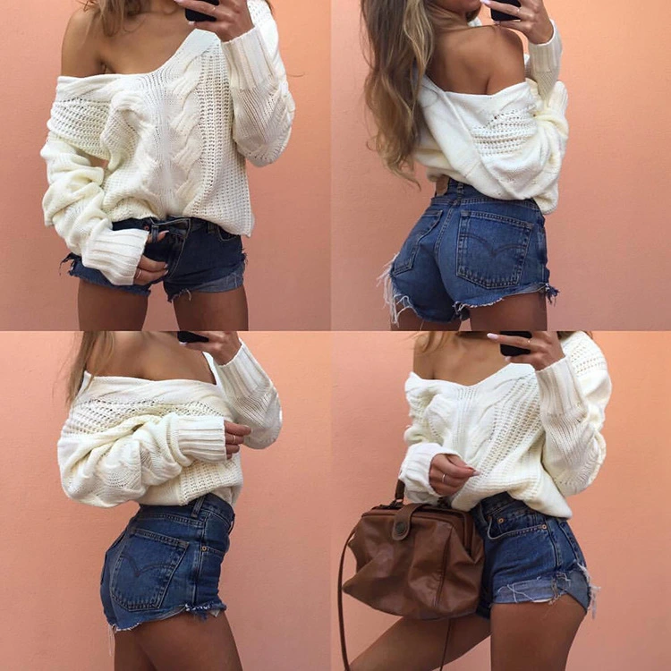 Knit Sweater Pullover Sweater