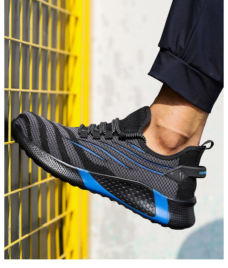 Anti-smashing and anti-piercing safety shoes