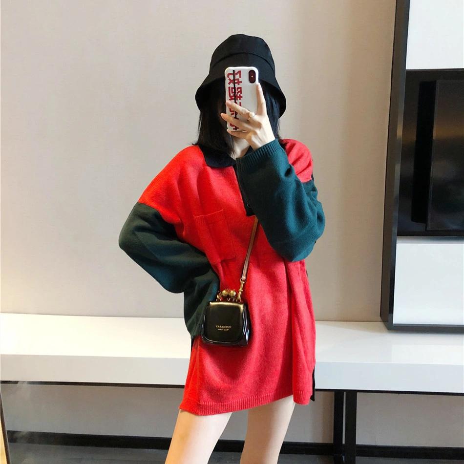 lapel sweater