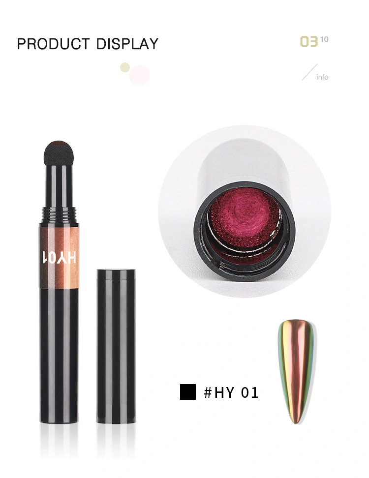 New Hot 6 Color Nail Air Cushion Powder Pen