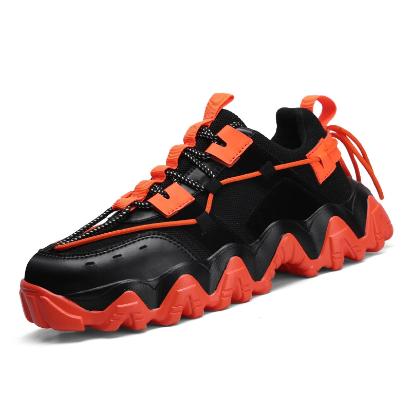 Mesh men's casual sports platform daddy shoes