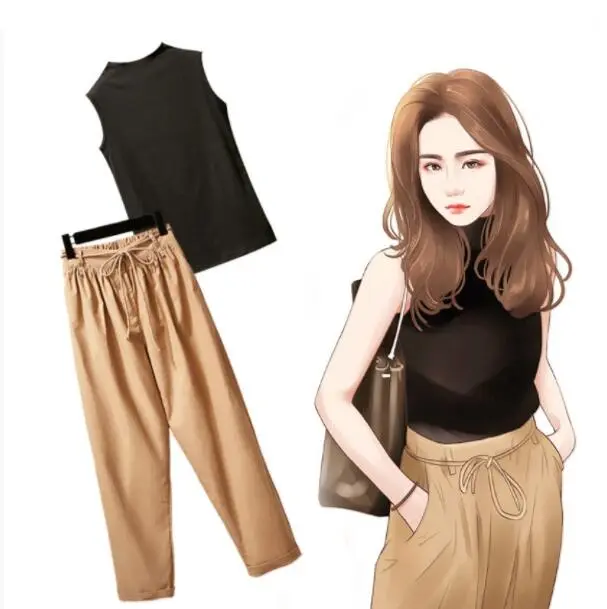 Vintage Port flavor fashion set summer