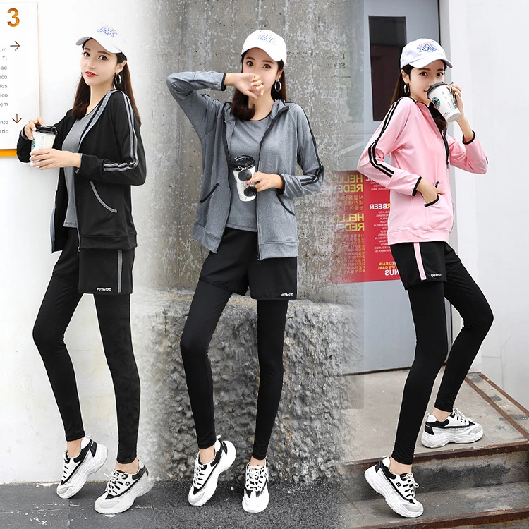 Fitness clothing suit