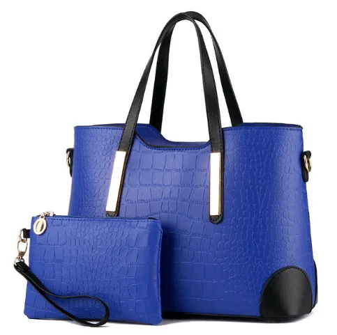 Female bag fashion color matching mother bag slung shoulder bag