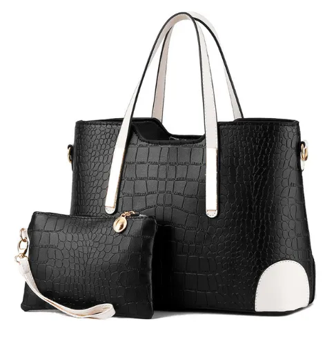 Female bag fashion color matching mother bag slung shoulder bag