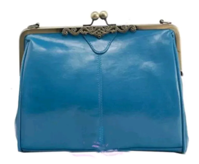 Spanish retro messenger bag hand strap shoulder slung handbag