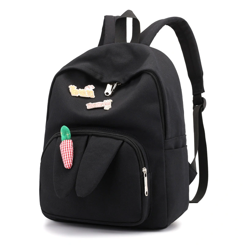 Literary nylon backpack