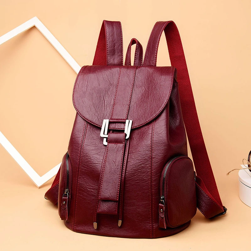 European and American ladies backpack