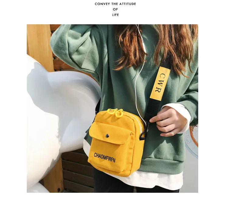 Diagonal mobile phone bag