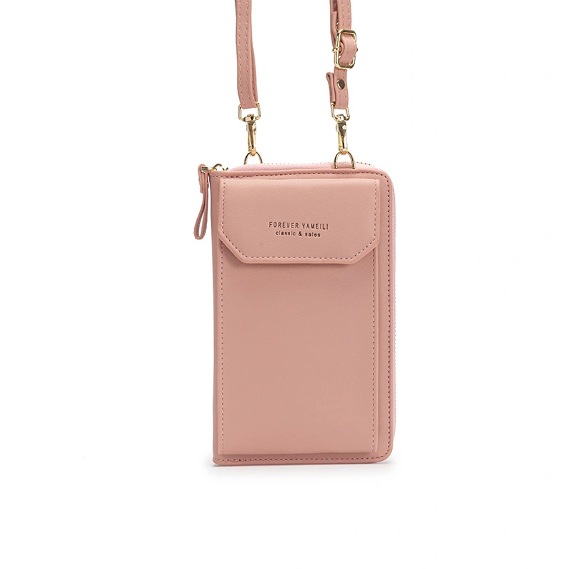 Ladies Wallet PU Long Coin Purse Mini Bag Shoulder Bag Diagonal Bag