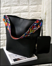 Single Shoulder Large Capacity Ribbon Handbag Women Bag