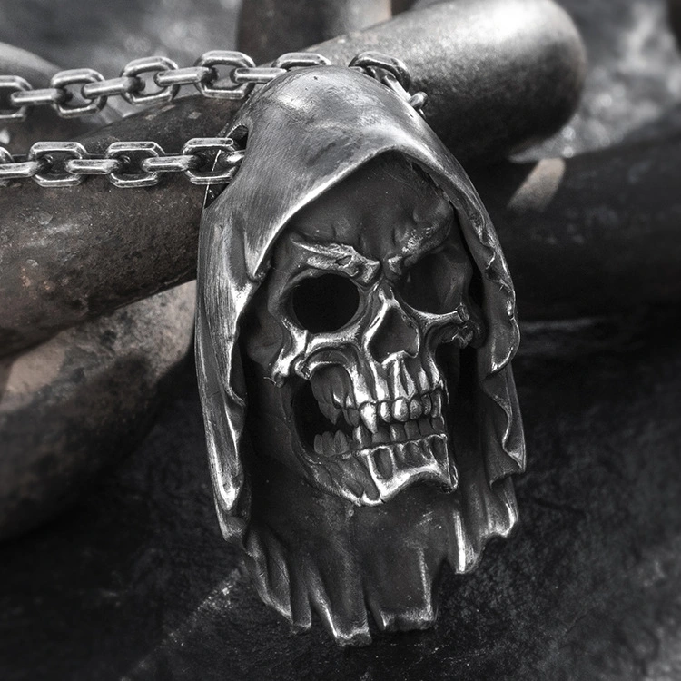 Men's Skull Pendant Does Not Include Necklace